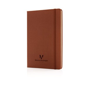 Deluxe Hardcover PU A5 Notizbuch braun