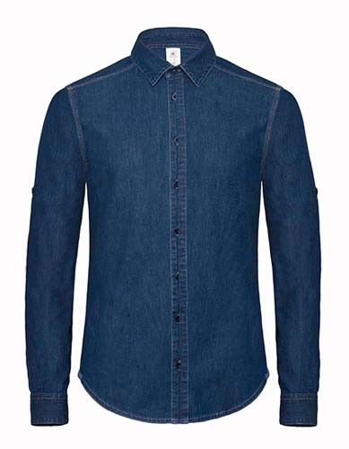 Hemd DNM Vision / Men_Deep-Blue-Denim