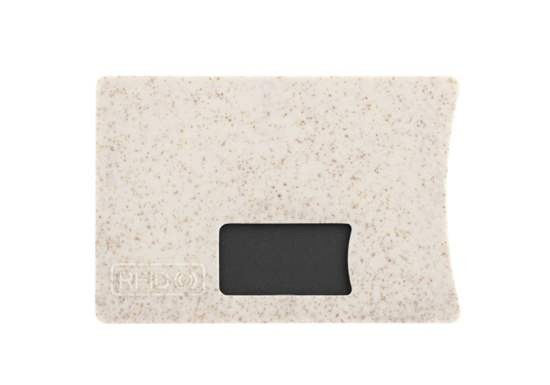 477-77 Metmaxx® Kartenhülle "MyCardSafe", wheat straw