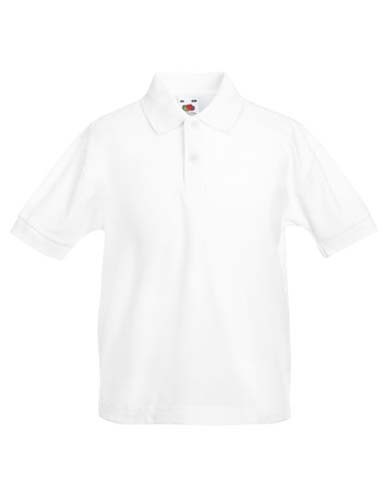  Kids 65/35 Polo_White