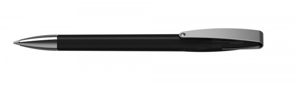 Drehkugelschreiber Cobra Mmn schwarz transparent