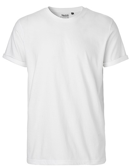 L-NE60012 Men`s Roll Up Sleeve T-Shirt