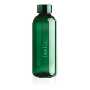 Trinkflasche mit Metalldeckel grün