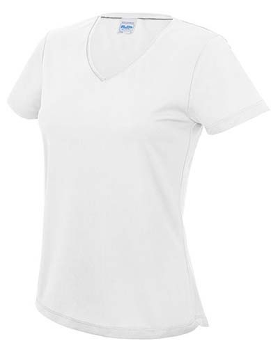JC006 V Neck Girlie Cool Tank_Arctic-White
