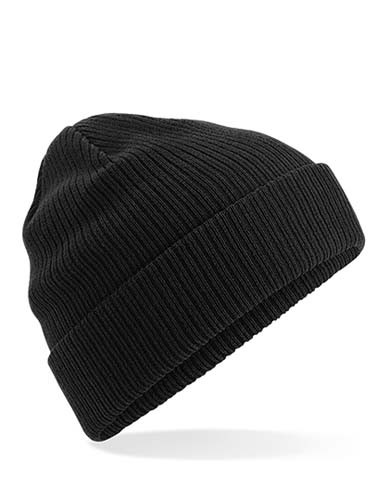 Organic Cotton Beanie_Black