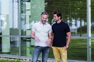 L-Z567 Men`s Tailored Stretch Polo