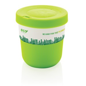 Coffee-To-Go 280ml weiß/grün