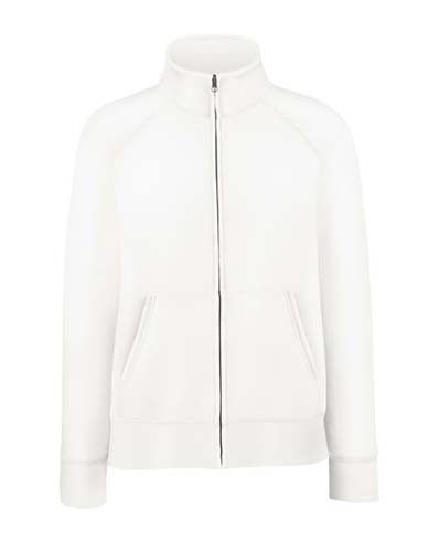 F442N Ladies Premium Sweat Jacket_White