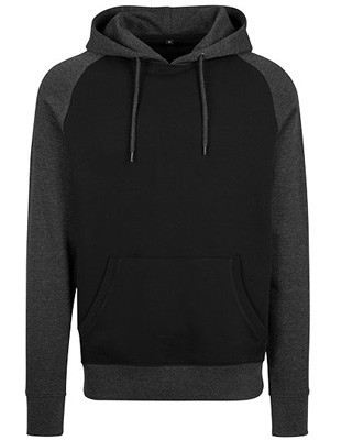 Raglan Hoody Black_Charcoal