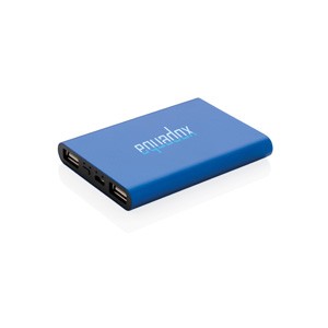 5.000 mAh Pocket Powerbank blau