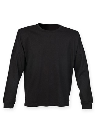 Slogan Top Black