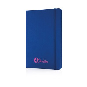 Deluxe Hardcover PU A5 Notizbuch blau