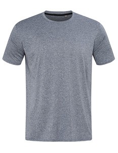  Recycelte Sports-T-Shirt Denim-Heather