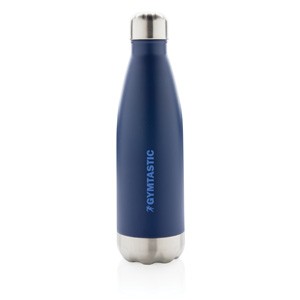 Stainless Steel Flasche blau