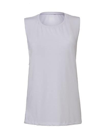 L-BL8803 Women`s Flowy Scoop Muscle T-Shirt