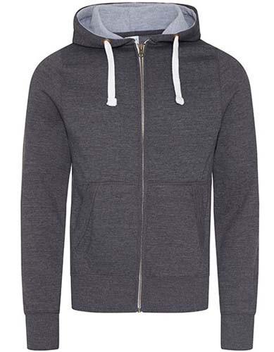 JH052 Chunky Zoodie_Charcoal-Heather