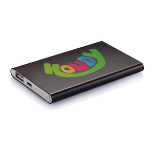 4.000 mAh Powerbank schwarz